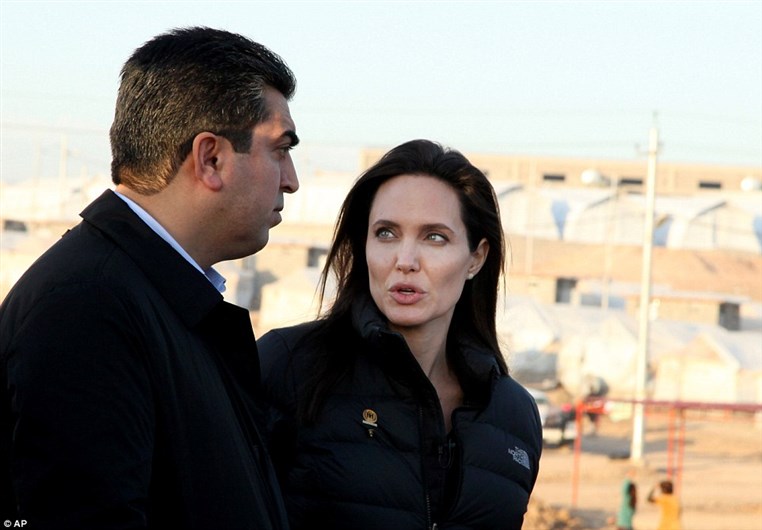 Angelina Jolie in Iraq